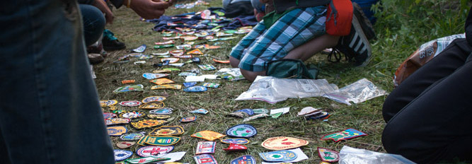 Badge Trading at CJ'13